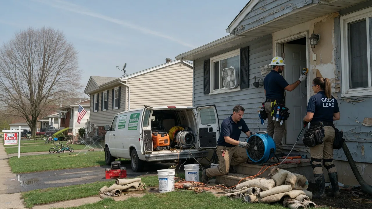 Flood Cleanup in Cooks, MI near me
