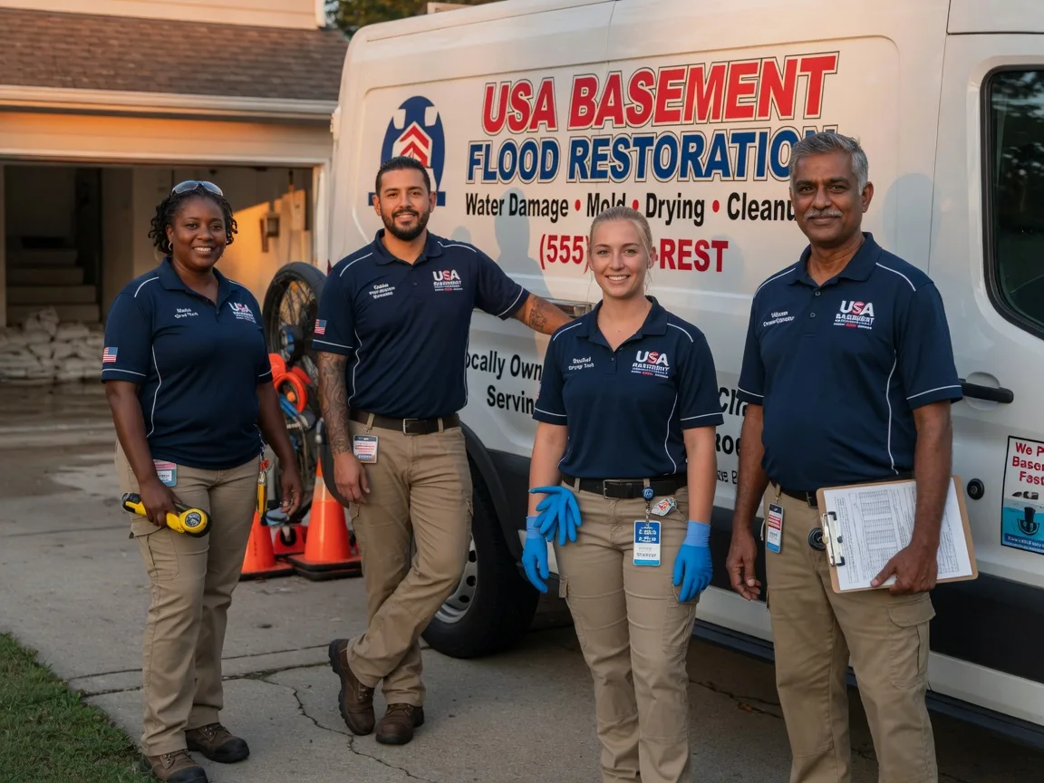 Basement Flood Cleanup company in Cooks, MI